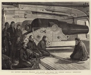 Kwestia wschodnia, religia i nauka na pokładzie tureckiego okrętu Messoudieh